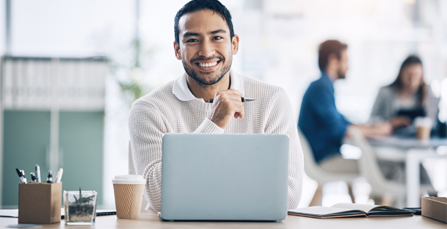 Man on laptop 2